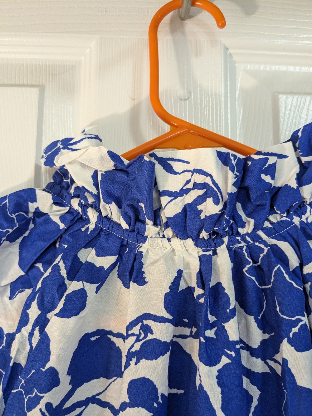 Tuckernuck Blue and White Floral Tiered Dress - Picture 11 of 13